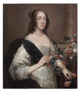 एलिजाबेथ रे, बैरोनेस नॉरिस, c.1638, overpainted c.1645