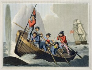 मैथ्यू डबबर्ग (fl.1785-1820) द्वारा उत्कीर्ण एक जहाज की नाव पर हमला, एडवर्ड ओरमे द्वारा प्रकाशित