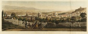 तिफ्लिस का नयनाभिराम दृश्य, 1827 द्वारा जॉन हीविसाइड क्लार्क