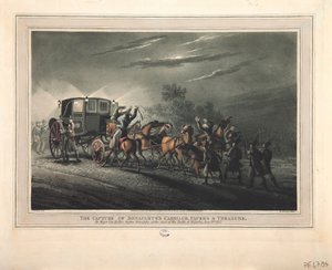 1816 में मेजर वॉन केलर द्वारा बोनापार्ट्स कैरिज, पेपर्स एंड ट्रेज़र का कब्जा द्वारा जॉन हीविसाइड क्लार्क