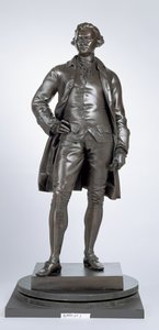एडमंड बर्क (1729-97) 1865 (कांस्य) द्वारा John Henry Foley