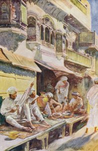 एक भारतीय बाजार में श्रमिक द्वारा जॉन हेनरी फ्रेडरिक बेकन