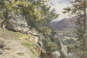 क्रेग-वाई-बार्न्स, डंकलड, लुकिंग साउथ, 1855