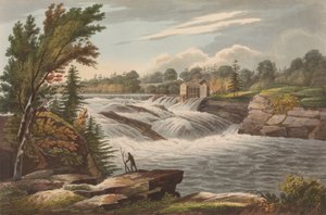 द हडसन रिवर पोर्टफोलियो का बेकर्स फॉल्स नंबर 8, 1823-24।