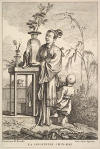 चीनी माली, 1741-63। द्वारा जॉन इनग्राम