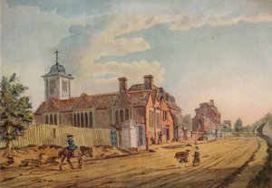 द ओल्ड चैपल, केंटिश टाउन, c1770, 1925