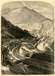 मौच चंक और माउंट पिसगाह, 1872।
