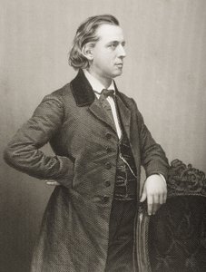 हेनरी वार्ड बीचर (1813-1887) ने लंदन के 1860 में प्रकाशित &39;द ड्रॉइंग-रूम ऑफ एमिनेंट पर्सन, वॉल्यूम 2&39; से एक तस्वीर में डीजे पाउंड द्वारा उत्कीर्ण किया द्वारा जॉन जाबेज एडविन पैस्ले मयाल