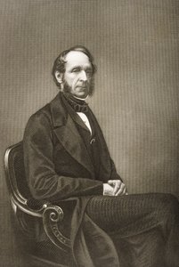रॉबर्ट ग्रॉसवेनर (1801-93) ने लंदन के 1860 में प्रकाशित &39;द ड्रॉइंग-रूम ऑफ एमिनेंट पर्सनजेज, वॉल्यूम 2&39; के एक फोटोग्राफ से डीजे पाउंड द्वारा उत्कीर्ण किया द्वारा जॉन जाबेज एडविन पैस्ले मयाल