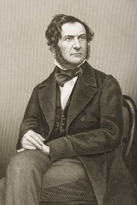 विलियम एवर्ट ग्लैडस्टोन (1809-98) ने डीजे पाउंड द्वारा एक तस्वीर से उत्कीर्ण किया, लंदन के 1860 में प्रकाशित &39;द ड्रॉइंग-रूम ऑफ एमिनेंट पर्सन्स, वॉल्यूम 2&39; से। द्वारा जॉन जाबेज एडविन पैस्ले मयाल
