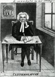 विमोचन - लॉर्ड मोनबोडो अपने अध्ययन में, 1784 द्वारा जॉन केयू