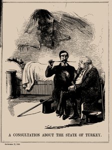 तुर्की राज्य के बारे में एक परामर्श। पंच, 17 सितंबर, 1853, 1853। द्वारा जॉन लीचो