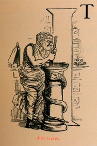 एस्कुलैपियस, 1852 द्वारा जॉन लीचो