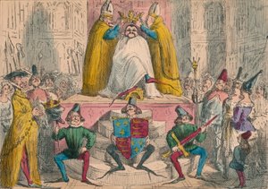 सबसे अच्छे अधिकारियों से हेनरी द फोर्थ का राज्याभिषेक, 1850 द्वारा जॉन लीचो