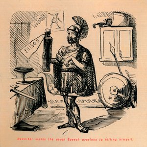 हन्नीबल सामान्य भाषण को खुद को मारने के लिए, 1852 बनाता है द्वारा जॉन लीचो
