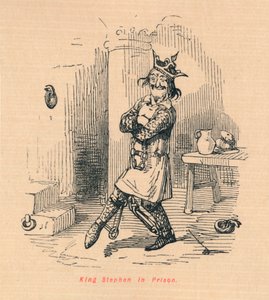 जेल में किंग स्टीफन, c1860, c1860 द्वारा जॉन लीचो