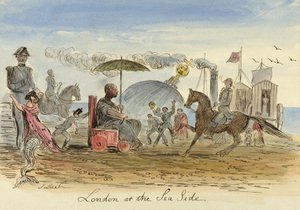 सी साइड में लंदन, पब .1844 द्वारा जॉन लीचो