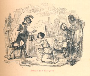 रोवेना और वोर्टिगर्न, सी 1860, सी 1860। द्वारा जॉन लीचो