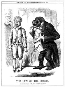 द लायन ऑफ़ द सीज़न, 1861 द्वारा जॉन लीचो