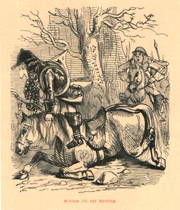 विलियम III। आउट हंटिंग, 1897। द्वारा जॉन लीचो