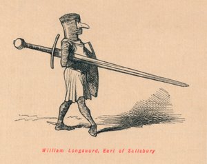 विलियम लॉन्गसॉर्ड, अर्ल ऑफ़ सेलिसबरी, c1860, c1860 द्वारा जॉन लीचो