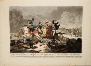 1814 के कर्सनोई की लड़ाई से बोनापार्ट की उड़ान