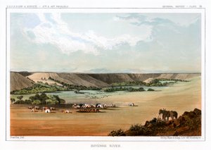 चेयेने नदी, संयुक्त राज्य अमेरिका, 1856।