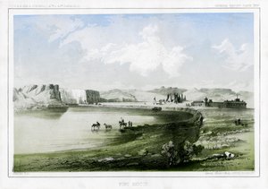 फोर्ट बेंटन, मोंटाना, संयुक्त राज्य अमेरिका, 1856 द्वारा जॉन मिक्स स्टेनली