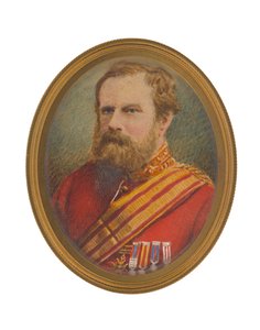 स्टाफ वर्दी में लेफ्टिनेंट-जनरल डेविड पोट (1812-1881)