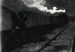 ट्रेन से बच, नवंबर 1899, 1945। द्वारा जॉन नैश