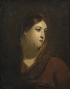 एक महिला प्रमुख के लिए स्केच, c.1800 द्वारा जॉन ओपी