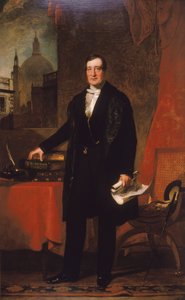 जेम्स बेंटले, सेंट बार्थोलोम्यू अस्पताल के कोषाध्यक्ष, 1848 द्वारा जॉन प्रेस्टन नाइट