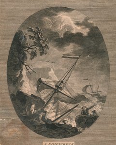 एक जहाज़ की तबाही, 1773।