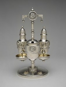 ढलाईकार सेट, सी। 1862-1871 (सिल्वर गिल्ट के साथ चांदी) द्वारा जॉन आर। (Attr.to) वेन्ड्ट