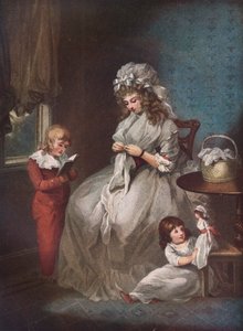 ए वाइफ ए वूमेन मैरी, 1791 द्वारा जॉन राफेल स्मिथ