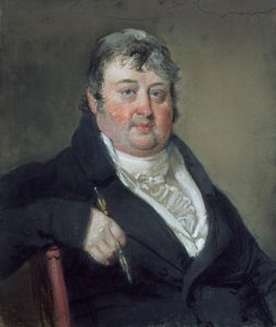 जूलियस सीज़र इब्बेट्सन का पोर्ट्रेट (1759-1817) (कागज पर पेस्टल) द्वारा जॉन राफेल स्मिथ