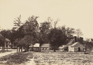 मैकेनिक्सविले, वर्जीनिया।, अप्रैल 1865 (वॉवन पेपर माउंटेड एल्बम प्रिंट)
