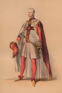 12 मई 1842, 1843 को महारानी विक्टोरिया बाल कॉस्ट्यूम के लिए पोशाक में अतिथि।