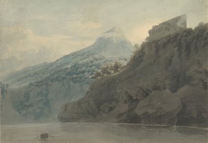 सितंबर 1782 या बाद में विट्री के पास सालेर्नो की खाड़ी पर। द्वारा जॉन रॉबर्ट कोज़ेंस
