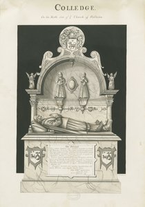 Colwich - रॉबर्ट वॉल्स्ले का मकबरा: सीपिया ड्राइंग, एनडी [सी 1837]