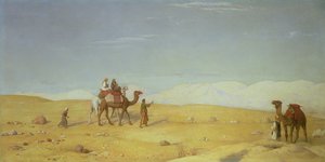 1866 में सिनाई रेगिस्तान में मूसा की घाटी