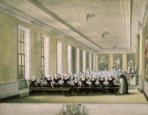 फाउंडिंग हॉस्पिटल, 1773 का गर्ल्स डाइनिंग रूम