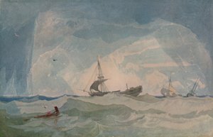 ए डिस्मास्टेड ब्रिग, 1923 द्वारा जॉन बेच Cotman