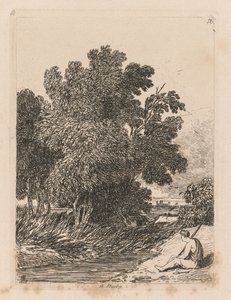अध्ययन मुक्त प्लेट 16, एक अध्ययन, 1838 कर रहे हैं। द्वारा जॉन बेच Cotman