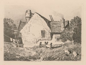 लिबर स्टूडियोरम: प्लेट 39, एशडेड, सरे में देखें द्वारा जॉन बेच Cotman