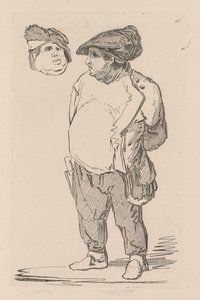 अध्ययन मुक्त प्लेट 47, एक अध्ययन, 1838 कर रहे हैं। द्वारा जॉन बेच Cotman