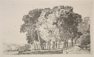 अध्ययन, स्वतंत्र हैं Twickenham, 1838। द्वारा जॉन बेच Cotman