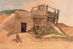 क्रोमर, नॉरफ़ॉक के पास लाइम भट्ठा द्वारा जॉन बेच Cotman