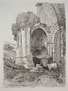 रिवाउल्क्स एबे, यॉर्कशायर द्वारा जॉन बेच Cotman