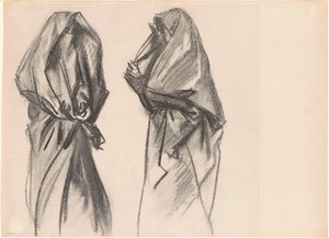 बेडौइन महिला, 1890-1891। द्वारा जॉन सिंगर सार्जेंट